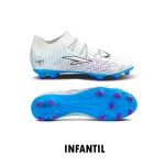 ZAPATO RS DE NIÑO IRON JUNIOR WHITE/LT.BLUE