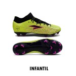 ZAPATO RS DE FÚTBOL IRON MEN LEMON/BLACK