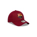 Gorra New Era FC Barcelona Core 9FORTY Niño Rojo
