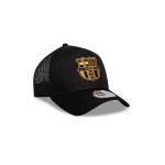 Gorra FC Barcelona 9FORTY A-FRAME Trucker Black & Gold New Era