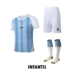 TRAJECITO DE NIÑO JERSEY Y SHORT MEDIAS ARGENTINA