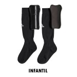 CALCETINES Y ESPINILLERAS ADIDAS BLACK INFANTIL
