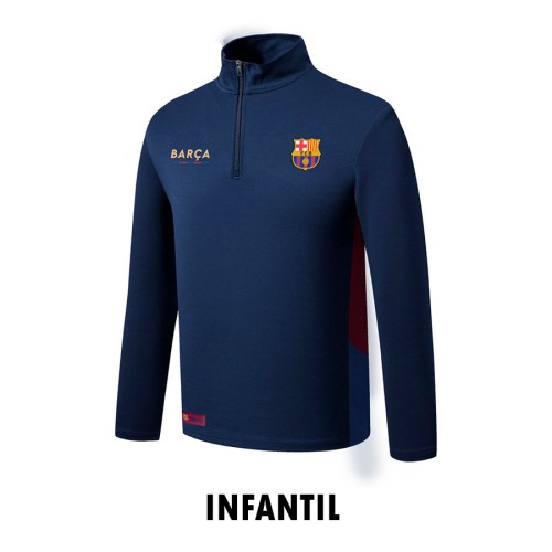 JERSEY MANGA LARGA NIÑO BARCELONA WARM UP NV
