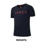 JERSEY BARCELONA CUELLO REDONDO DE NIÑO SOCCER HERITAGE