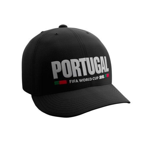 GORRA DE HOMBRE PORTUGAL FIFA 26 FANWEAR BLACK