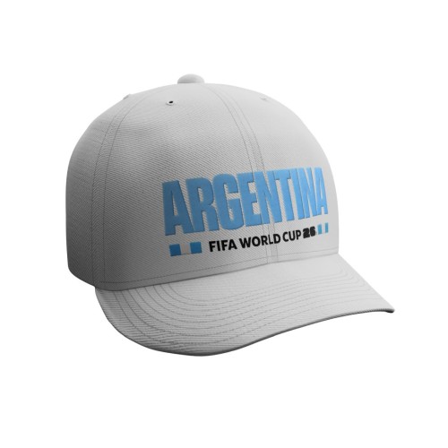 GORRA DE HOMBRE ARGENTINA FIFA 26 FANWEAR WHITE