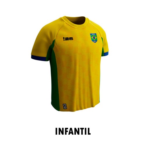 JERSEY MC DE NIÑO BRASIL FIFA FANWEAR YL1