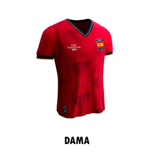 JERSEY MC DE MUJER ESPAÑA FIFA LEGACY