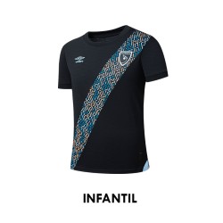 JERSEY MANGA CORTA NIÑO TERCERA EQUIPACION GUATEMALA