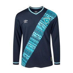 Guatemala Away Jersey Navy Mens LS 23-24