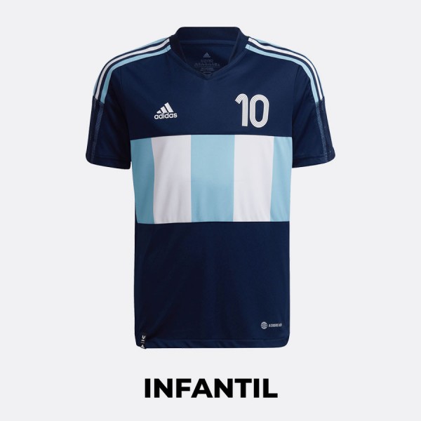 T-Shirt Infantil Adidas Messi Tiro