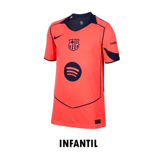 Tercera equipación FC Barcelona 2025/26 Versión Fan INFANTIL