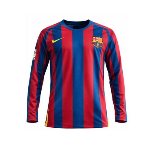 JERSEY FC BARCELONA LOCAL 2005/06 "RONALDINHO 10"