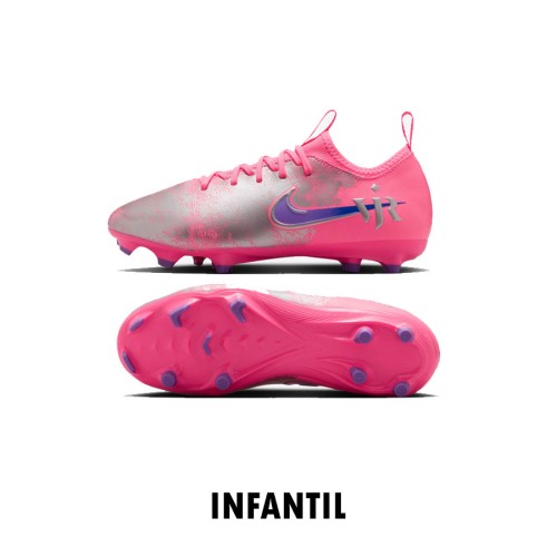 NIKE JR ZOOM VAPOR 16 ACAD VJR FG/MG INFANTIL "VINICIUS JUNIOR"