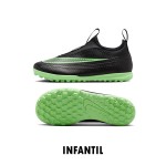 NIKE VAPOR 17 CLUB FLEX TF INFANTIL SHADOW 26