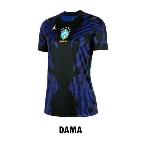 JERSEY BRASIL 26 VISITA VERSIÓN FAN DAMA