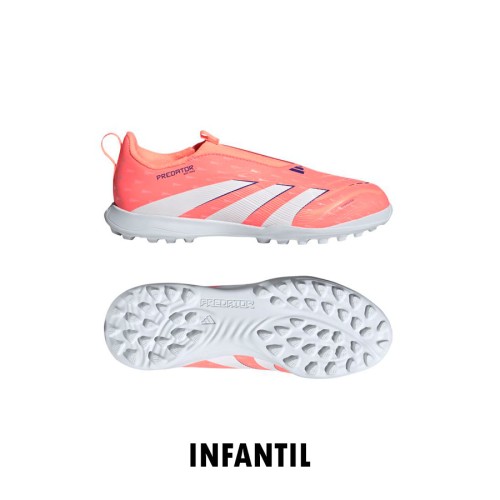 Predator League Laceless TF Coral Blaze Infantil