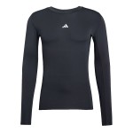 CAMISA ADIDAS TECHFIT MANGA LARGA NEGRO