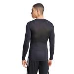 CAMISA ADIDAS TECHFIT MANGA LARGA NEGRO