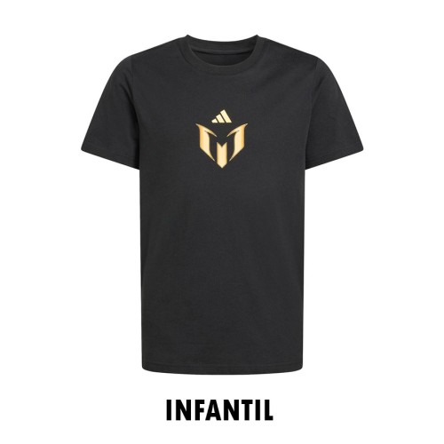 CAMISA ADIDAS MESSI GRAPHIC INFANTIL BK