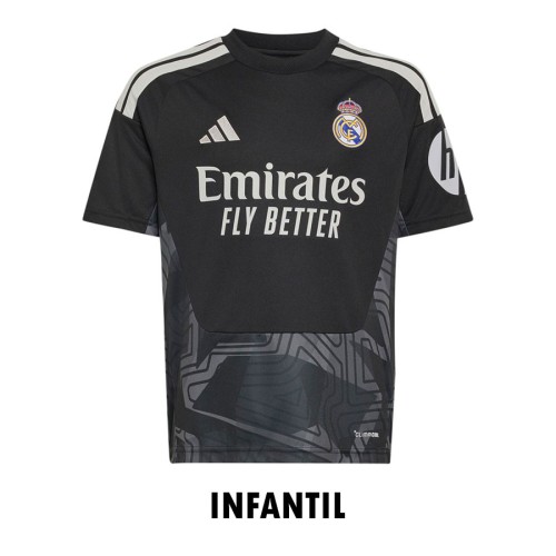 JERSEY DE PORTERO LOCAL REAL MADRID INFANTIL 26/27