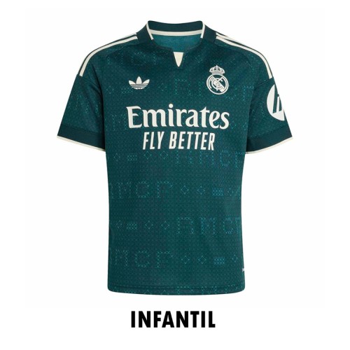 JERSEY REAL MADRID VISITA 26/27 INFANTIL