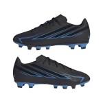 ADIDAS F50 HYPERFAST CLUB FG/MG BLACK INFANTIL