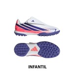 ADIDAS F50 HYPERFAST CLUB VELCRO TF INFANTIL CHAOS VS CONTROL