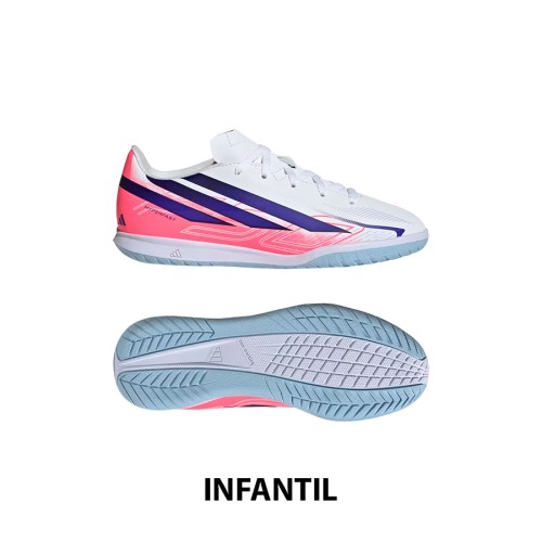 ADIDAS F50 HYPERFAST CLUB INDOOR INFANTIL CHAOS VS CONTROL