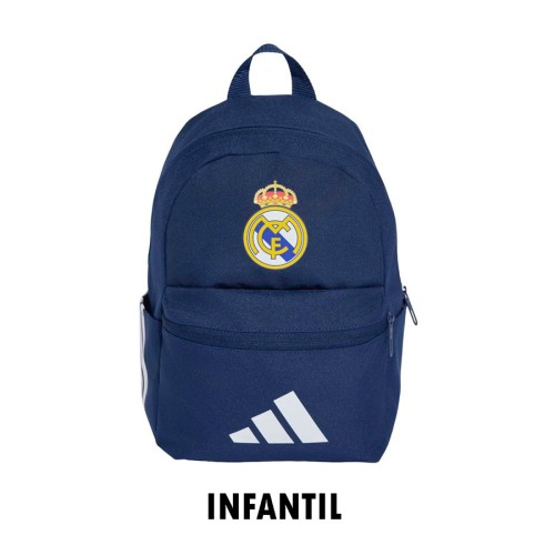 MOCHILA ADIDAS REAL MADRID INFANTIL AZUL