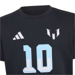 CAMISA ADIDAS GRAPHIC MESSI BLACK INFANTIL
