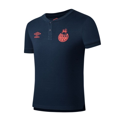 JERSEY TIPO POLO DE HOMBRE MUNICIPAL AZUL