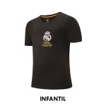 JERSEY REAL MADRID CUELLO REDONDO DE NIÑO SOCCER PIXELS