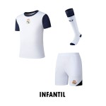TRAJECITO REAL MADRID JERSEY SHORT MEDIAS WH
