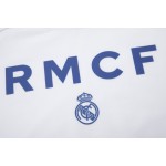 JERSEY REAL MADRID CUELLO REDONDO DE HOMBRE SOCCER HERITAGE WHITE