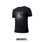 JERSEY MANGA CORTA DE NIÑO REAL MADRID REACTION BK